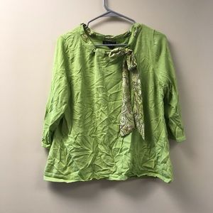 Inc international sweatshirt with tie in size XL